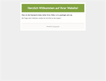 Tablet Screenshot of padinger-alm-reichenhall.de